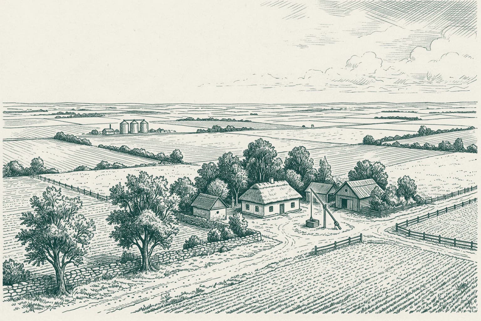 Село Вільшанка та околиці Лубенщини