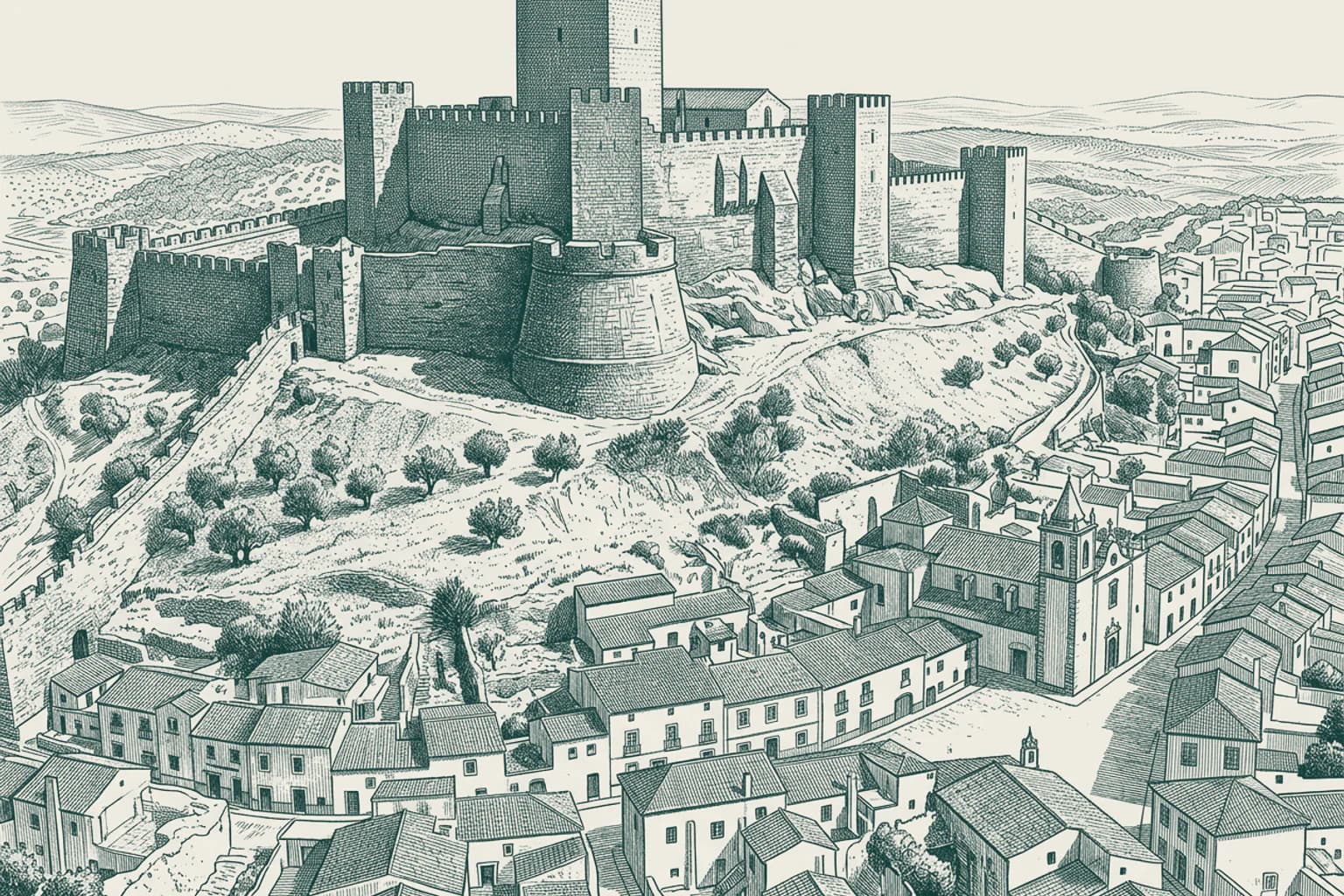 The Castle of Montemor-o-Novo
