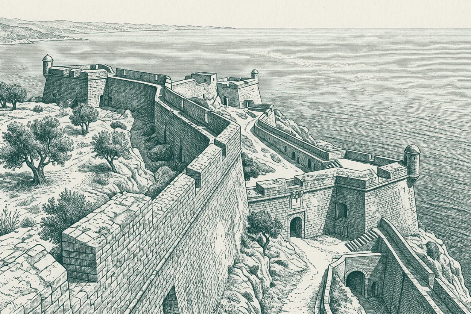 Sohail Castle and St. Anthony's College