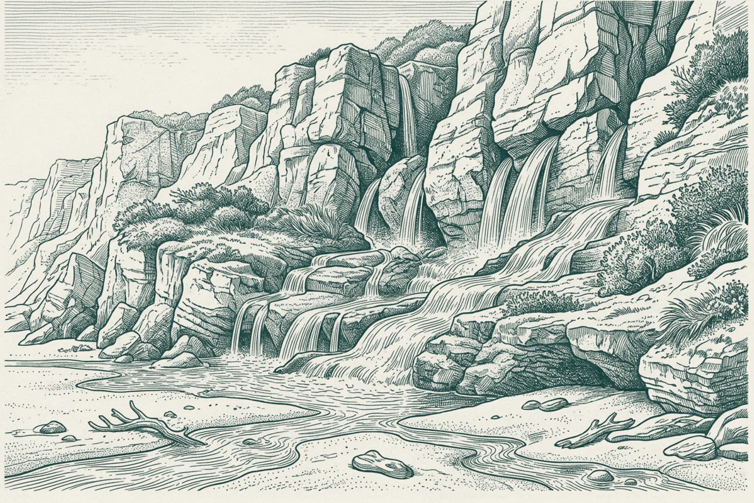 The Coastal Springs of Meca