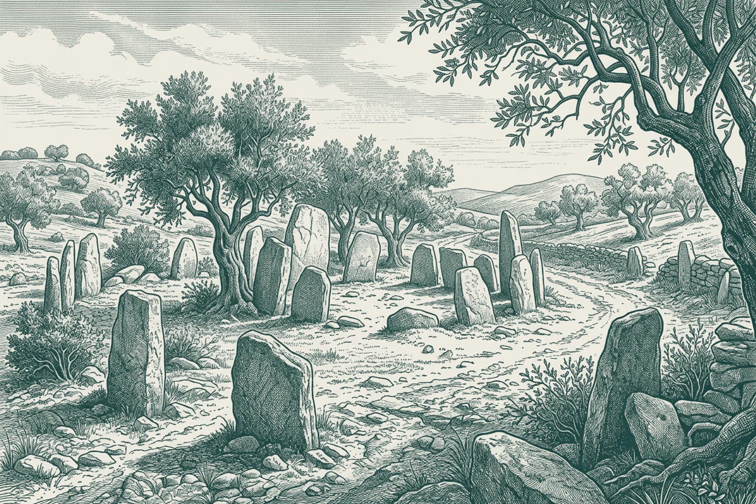 Megaliths near Nossa Senhora da Graça