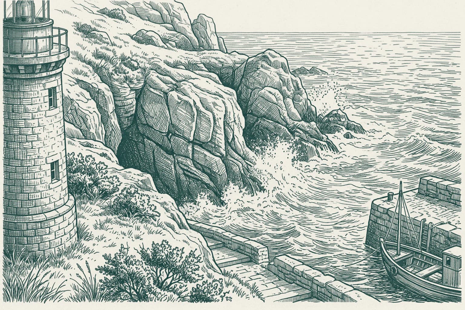 Echoes of the Atlantic Coast