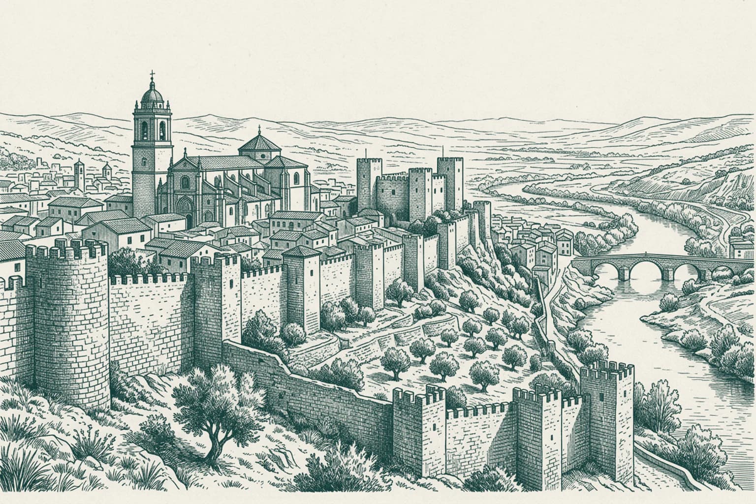 Historias paralelas de Madrid y Coria