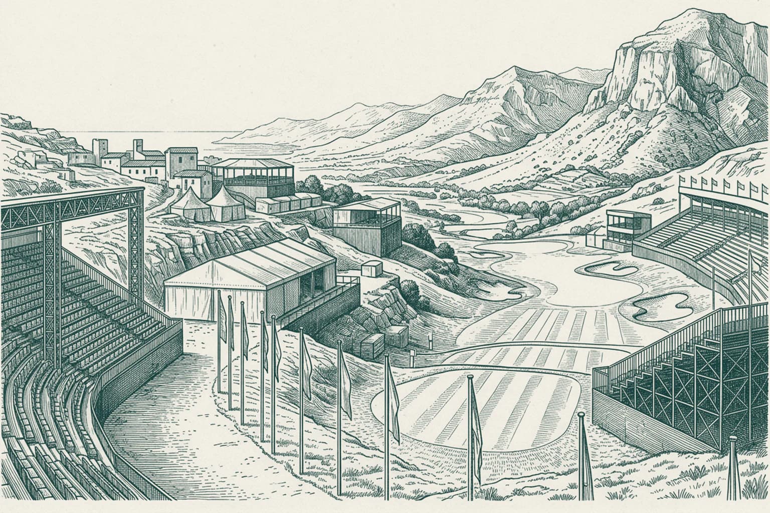 Manilva and the Guadiaro River