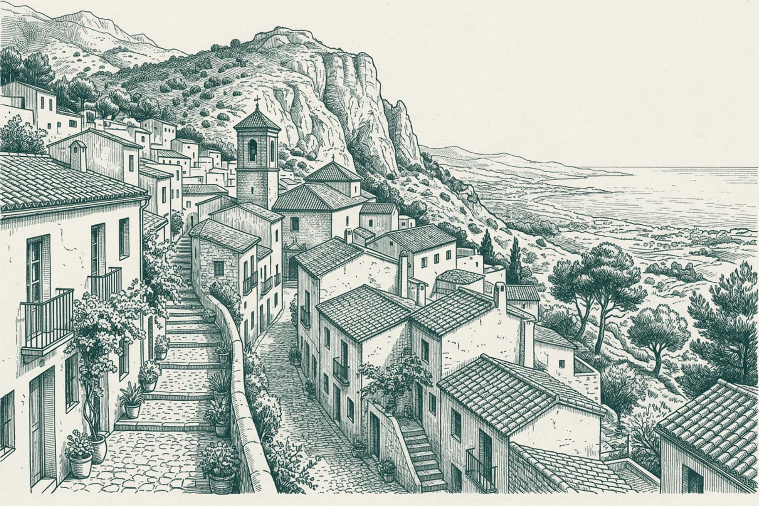 Calahonda: coast between two worlds